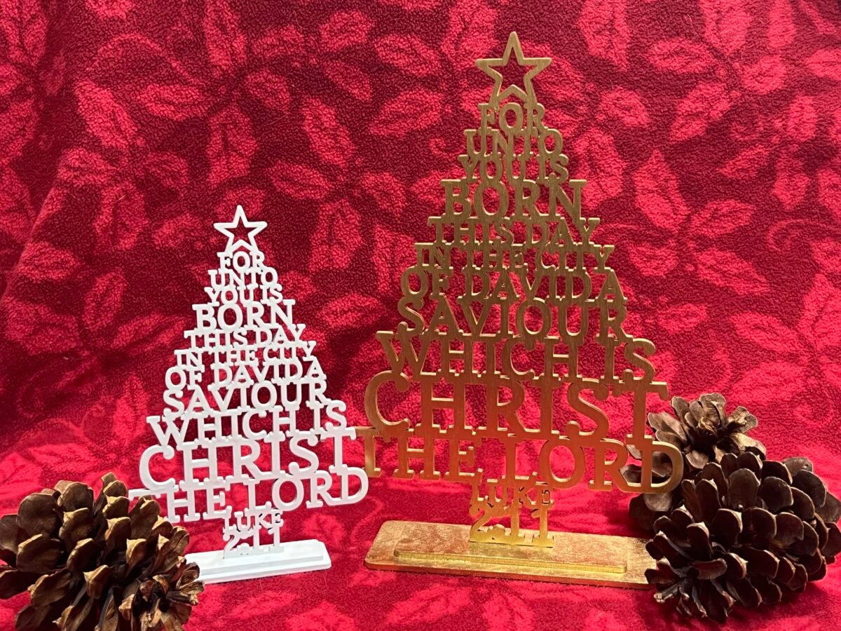 Luke 2:11 Christmas Tree