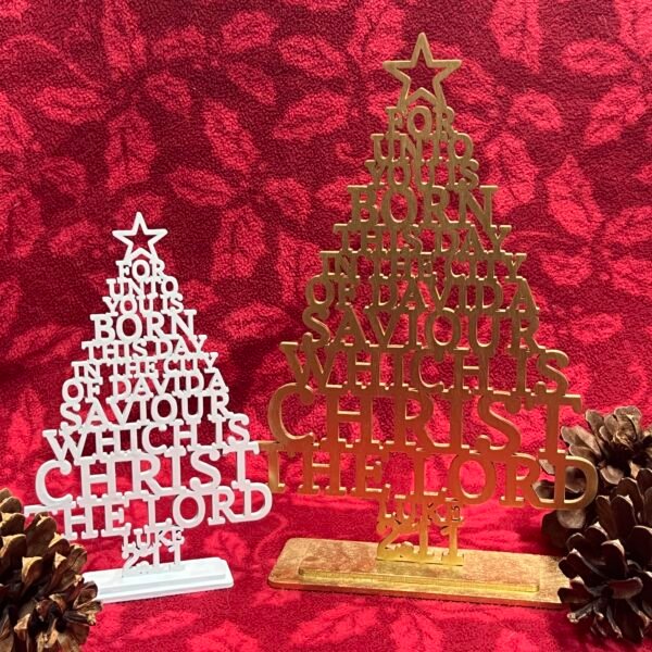 Luke 2:11 Christmas Tree